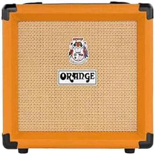 Guitar amp / Orange Crush 12 12W Guitar Amp Combo with 6" VT Speaker & Overdrive Control - Compact All-in-One Metal Combo Amp for Guitar, Headphone/Speaker Output, EQ (Bass/Mid/Treble) - for Practice, Gigs, Recording - Beginner/Pro