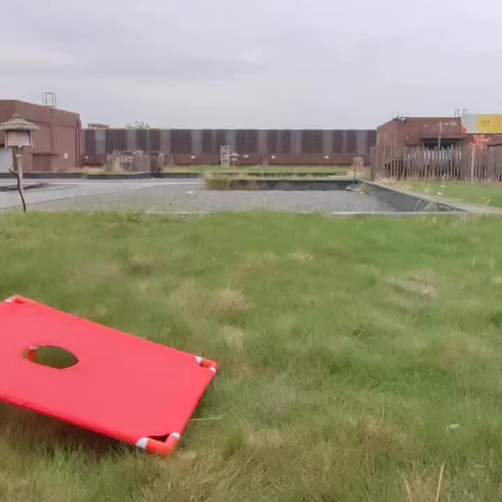 2 Sets Of Red And Blue Board 12 Bean Bag Throwing Game Kits, Portable Outdoor Sandbag Game - Suitable For Outdoors / Beach Games, Backyard Entertainment, And Family Fun