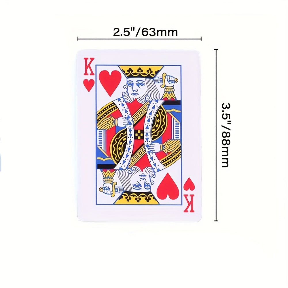 Playing Cards, 12 Pack, Bulk pack of Cards; 6 Blue And 6 Red, Poker Cards