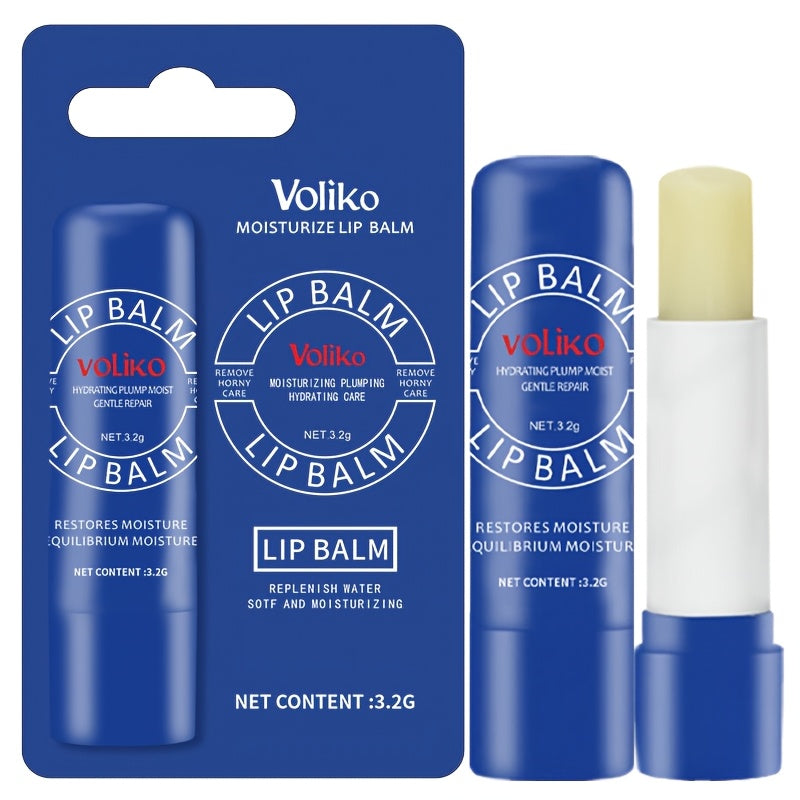 Lip Balm [3pcs/6pcs/9pcs] Voliko Nourishing Moisturizing Lip Balm with Vitamin E / Chamomile