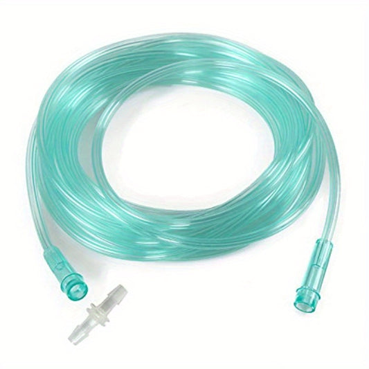 Set Of 4 Oxygen Hoses (may be used with cannulas), Each 16.4 Feet Long, High-quality Green Pressure Oxygen Tubes