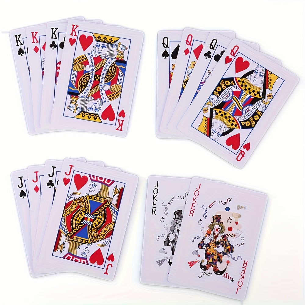 Playing Cards, 12 Pack, Bulk pack of Cards; 6 Blue And 6 Red, Poker Cards