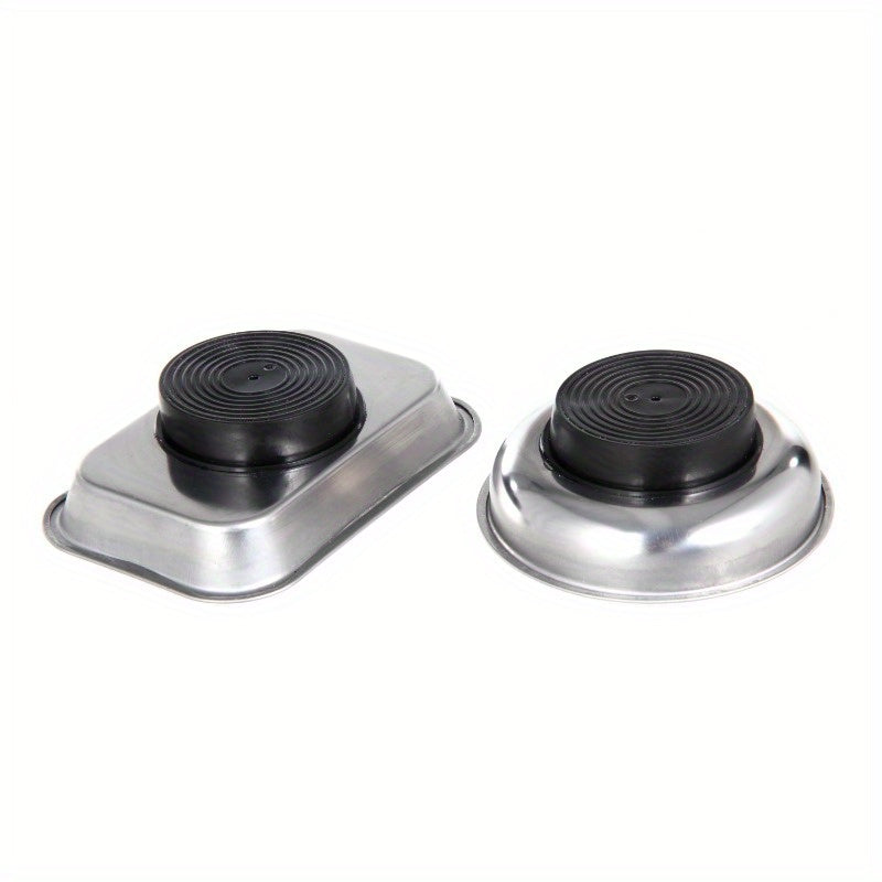 Hyper Tough 2pcs Magnetic Aluminum Tray Set New 2.55x3.66x0.54 0.44lb