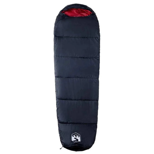 W2B VidaXL Comfortable and Lightweight Winter Sleeping Bag for Adults 3 Seasons Camping with Polyester and Nylon Mummy Style