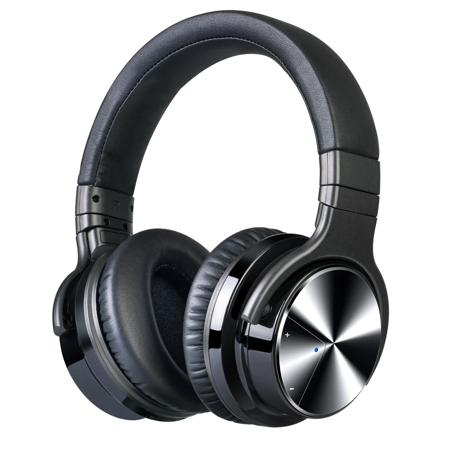 E7KY PRO ANC Wireless Headphones Over-ear BT5.2 Earphones with Big Earmuff and Super Bass