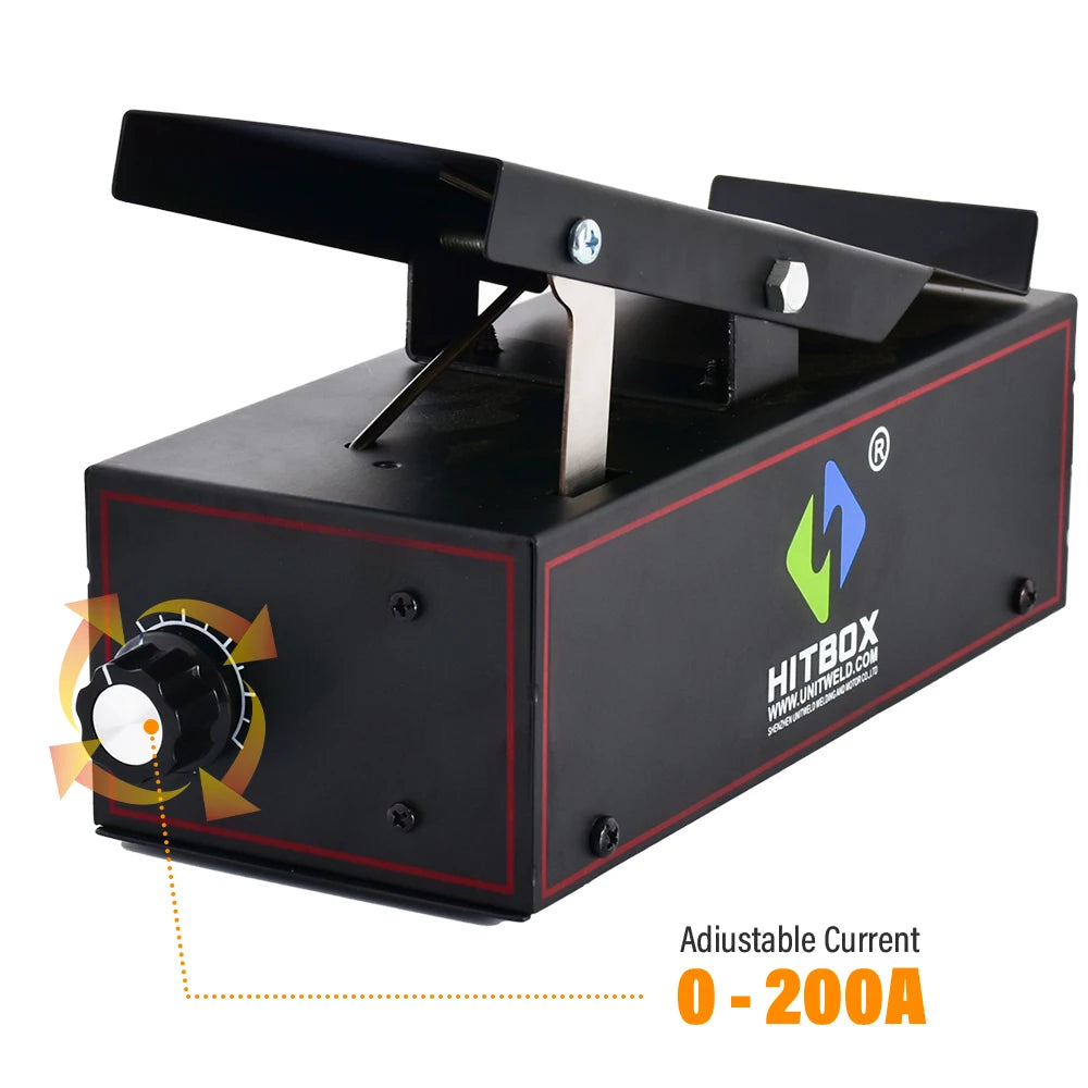 HITBOX Foot Pedal P0000158 HBT2000 Pro Cold TIG Foot Switch IGBT Inverter Welder