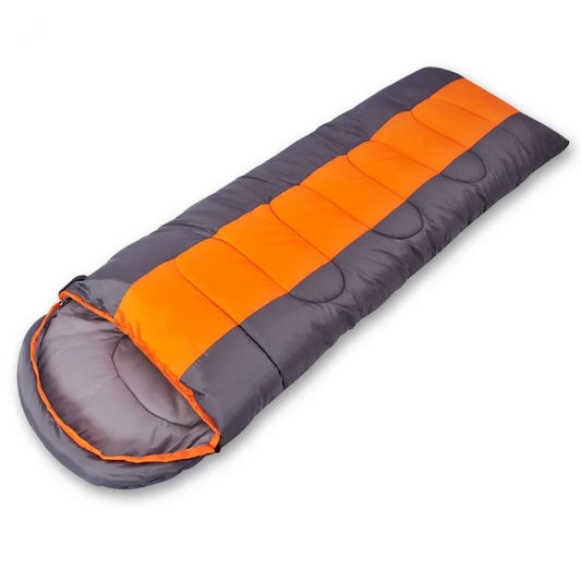 1.3KG Waterproof Cotton Filling 4 Seasons Single Sleeping Bag for Camping Lightweight Portable Sleeping Bag for Hiking