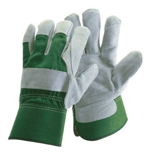 Heavy Duty Gardening Gloves Thorn Proof Leather Work Gloves Strong for Garden Tools Pruning Shears Bricklaying Builder Gloves