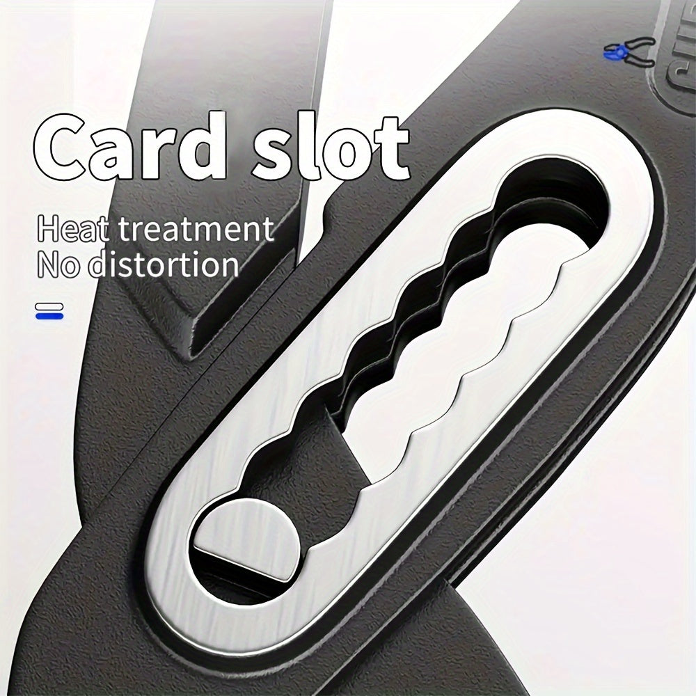 1PCS Groove Joint Pliers High Visibility Straight Jaw Mortise And Tenon Pliers For Pumps And Groove Joints.