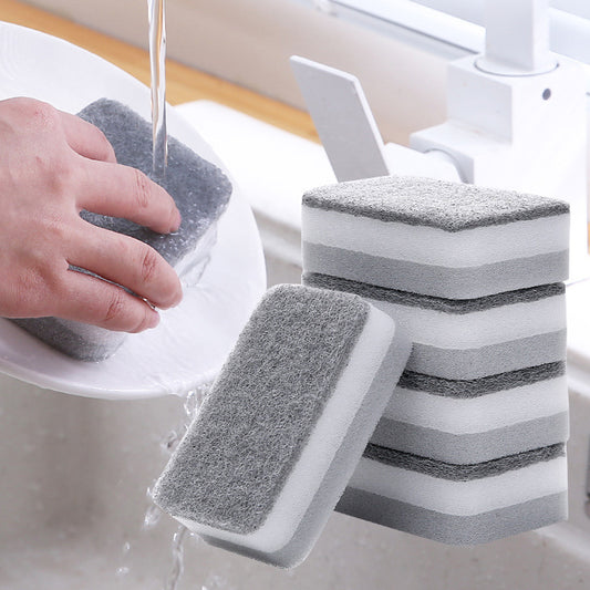 Double-sided Cleaning Sponges Household Scouring Pad Kit