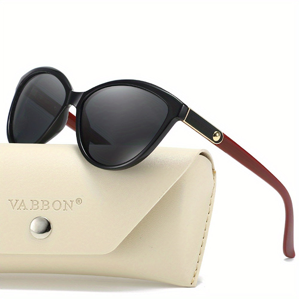 Sunglasses - Retro Round Frame with Black Lenses & Red Mirror Legs, Leather-Studded Detailing, Lightweight Durable Design for Casual Fashion & Outdoor Protection