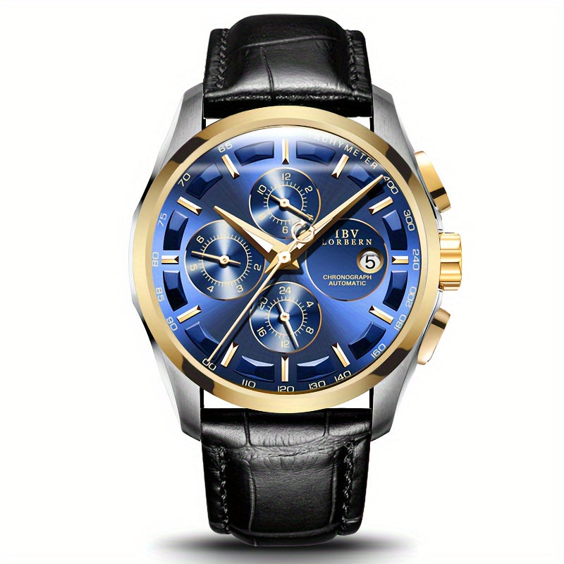 [I&W Carnival] Men's Mechanical Business Watch, Men's Automatic Winding Watch, Festival Gift