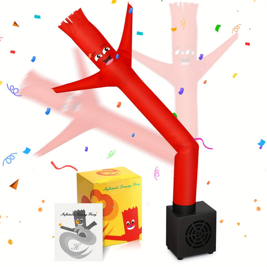 Mini Inflatable Tube Man Gag Funny Gift For Wacky Waving Inflatable Tube Guy With Blower Joke Desktop Quirky White Elephant Gift For Table Birthday Party Decor(Funny)