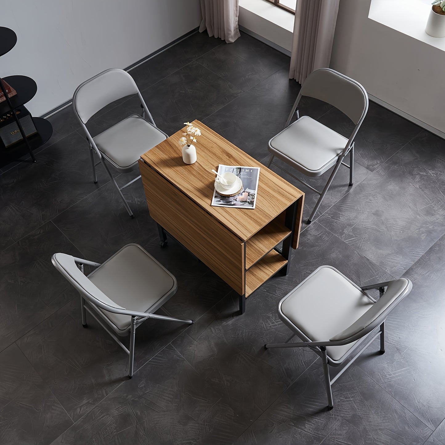 Folding Chairs 6 Pack; Folding Chairs with Memory Foam Cushion & Padded Backrest - Heavy-Duty Steel Frame, Space-Saving Foldable Design for Indoor/Outdoor Use - for home, Office, Events (Compatible with s/Hard Floors) - Easy Assembly, No Com