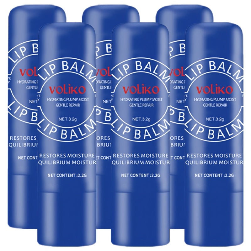 Lip Balm [3pcs/6pcs/9pcs] Voliko Nourishing Moisturizing Lip Balm with Vitamin E / Chamomile