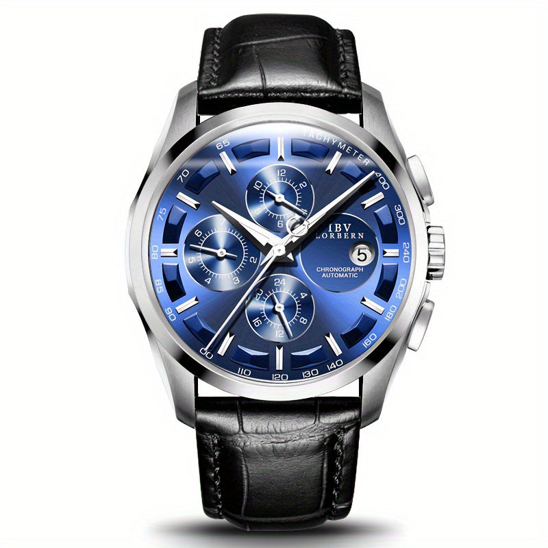 [I&W Carnival] Men's Mechanical Business Watch, Men's Automatic Winding Watch, Festival Gift