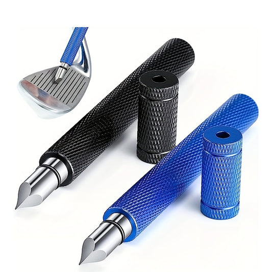 Golf Groove Sharpener - Generate Optimal Backspin for U and V Type Grooves, Improve Your Golf Game