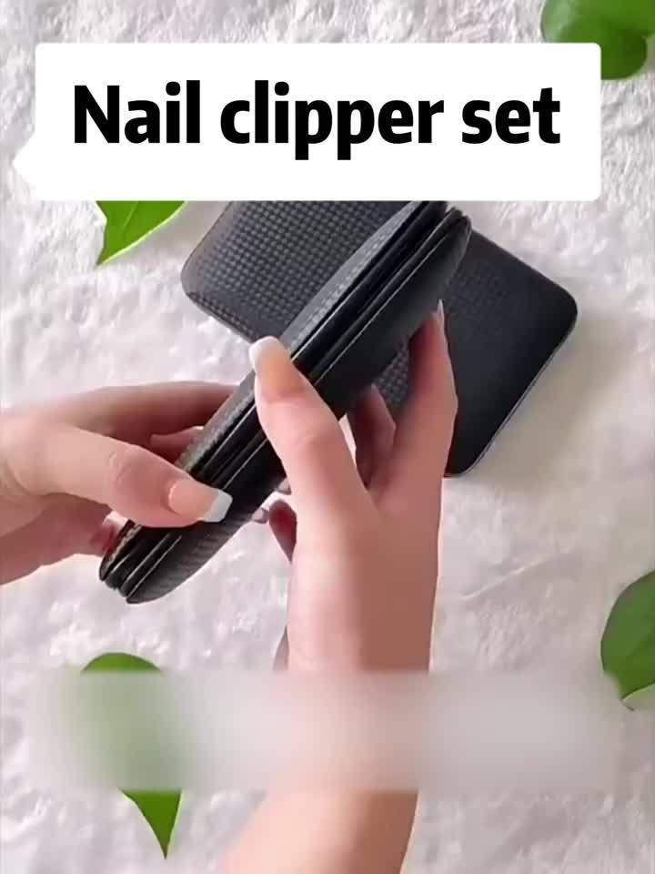 10/24pcs Nail Clippers Manicure Tool Set, With Portable Travel Case, Cuticle Nippers And Cutter Kit, Professional Nail Clippers Pedicure Kit, Grooming Kit For Travel